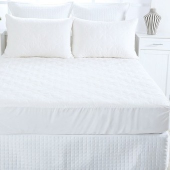Pillow Talk Penthouse cotton mattress protector by hilton offer