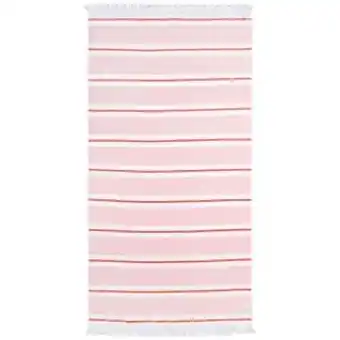 Pillow Talk Sundays aegean stripe beach towel by pillow talk offer