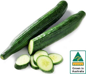 IGA Australian continental cucumbers offer