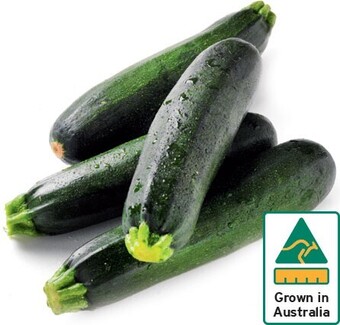 IGA Australian zucchini offer