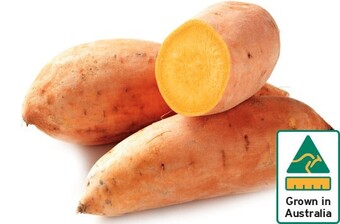 IGA Australian gold sweet potatoes offer