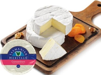 IGA Tasmanian heritage camembert or double brie cheese 250g offer