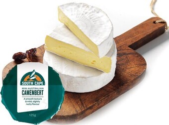 IGA South cape mini camembert or brie cheese 125g offer