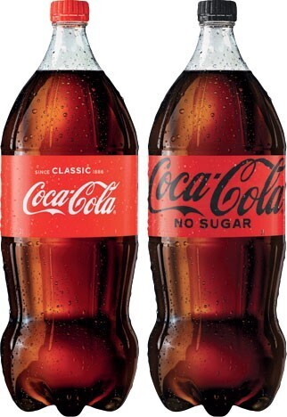 IGA Coca-cola 2 litre selected varieties offer