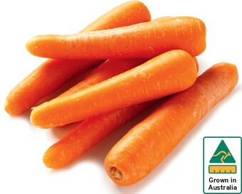 IGA Australian carrots 1kg bag offer