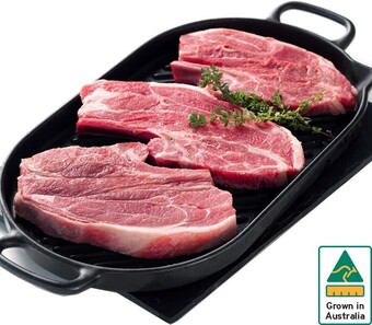 IGA Australian lamb bbq forequarter chops offer
