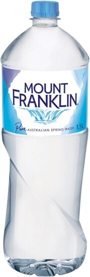 IGA Mount franklin spring water 1.5 litre offer