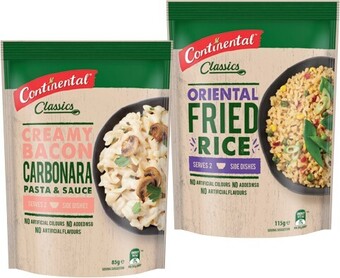IGA Continental rice or pasta 85-120g selected varieties offer