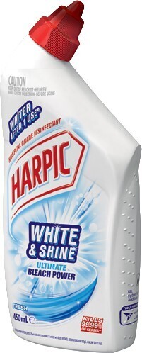 IGA Harpic white & shine bleach gel 450ml selected varieties offer