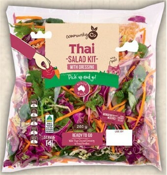 IGA Community co thai salad kit 285g offer