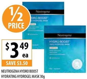 Supabarn Neutrogena Hydro Boost Hydrating Hydrogel Mask 30g offer