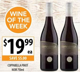 Supabarn Coppabella Pinot Noir 750ml offer
