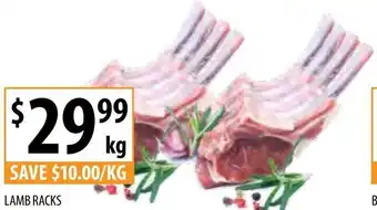 Supabarn Lamb Racks offer