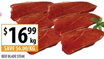 Supabarn Beef Blade Steak offer