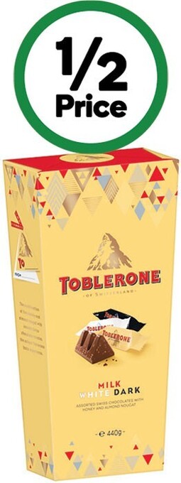 Woolworths Toblerone 440g offer