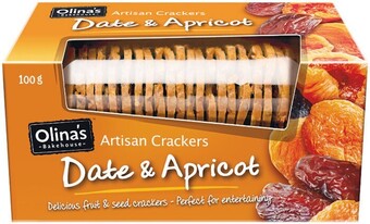 Woolworths Olina’s artisan crackers 100g offer