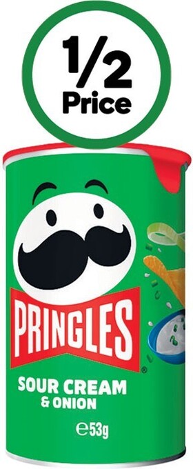 Woolworths Pringles 53g offer