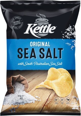 Woolworths Kettle chips 165g offer