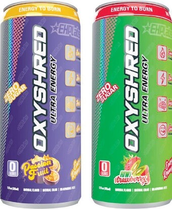 Woolworths Oxyshred energy drink 355ml offer