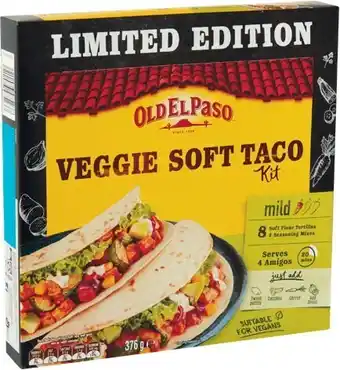 Woolworths Old el paso veggie soft taco kit 376g offer