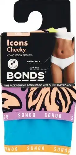 Woolworths Bonds ladies’ icons cheeky pk 2 offer