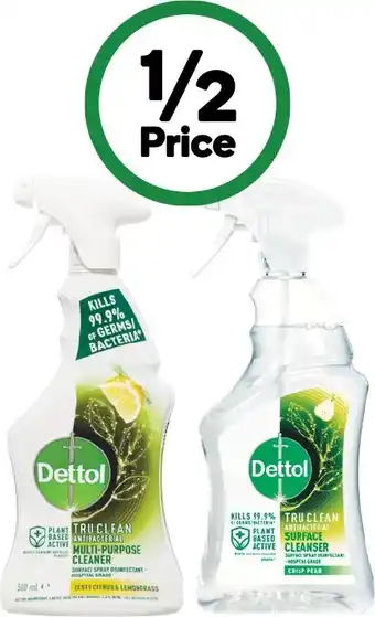Woolworths Dettol tru clean trigger 500ml offer