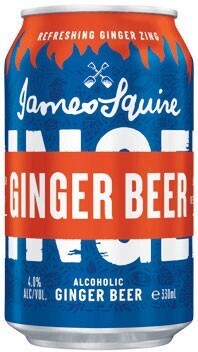 Woolworths James squire ginger beer cans 6x330ml offer