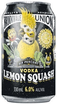 Woolworths Brookvale union lemon squash cans 4x330ml offer