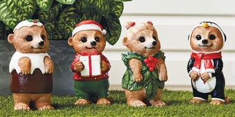 Christmas meerkats