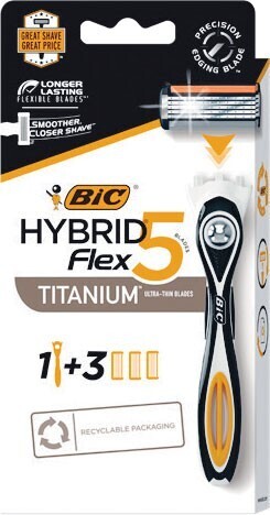 Woolworths Bic flex 5 hybrid male shaver kit with 3 cartridges offer