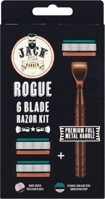 Woolworths Jack the barber 6 blade razor system offer