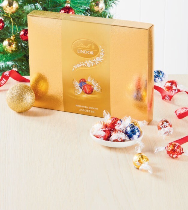 Lindt lindor chocolate gift box 235g offer at Coles