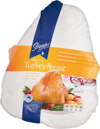 Coles Steggles frozen turkey small buffet 3.4kg offer