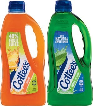 Coles Cottee's cordial 1 litre offer