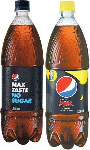 Coles Pepsi, sunkist or solo soft drink 1.25 litre offer