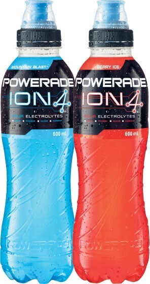 Coles Powerade sports drink 600ml offer