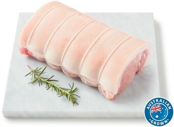 Coles Coles australian pork loin rolled roast boneless offer