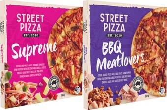Coles Street pizza 345g-385g offer