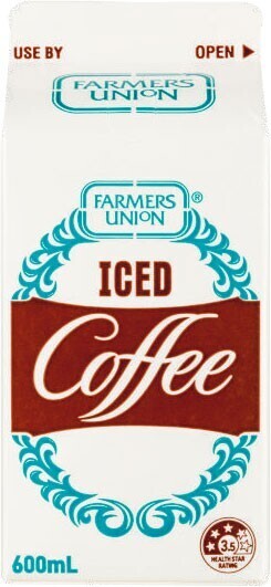 Coles Farmers union flavoured milk 600ml offer