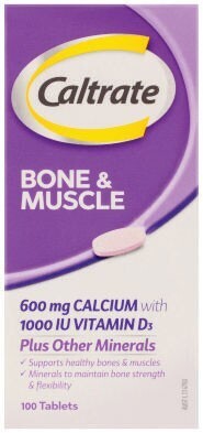 Coles Caltrate bone & muscle health 100 pack offer