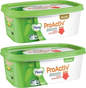 Coles Flora proactiv 250g offer