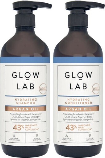 Coles Glow lab shampoo or conditioner 600ml offer
