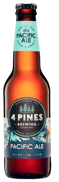 Coles 4 pines brewing pacific ale bottles 24x330ml offer