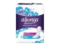 Direct Chemist Outlet Always Discreet 10 Pads Long offer