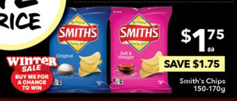 Ritchies Smith's Chips 150-170g offer
