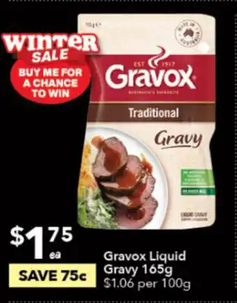 Ritchies Gravox Liquid Gravy 165g offer