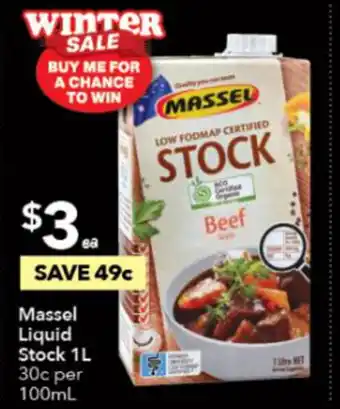 Massel Liquid Stock 1L