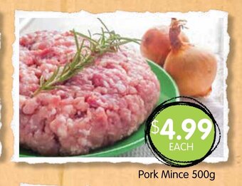 Spudshed Pork Mince 500g offer