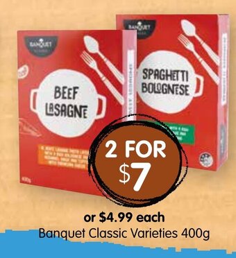 Spudshed Banquet Classic Varieties 400g offer