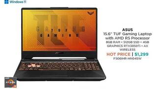 Bing Lee Asus 15.6 offer